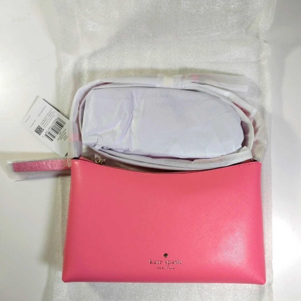 NWT Kate Spade Crossbody Bag Sadie blossom pink saffiano leather
